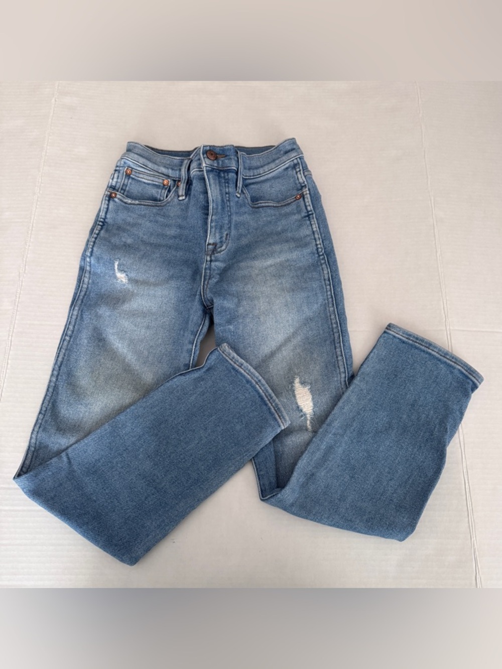J. Crew Point Sur 10” Hightower Straight Jeans 26P